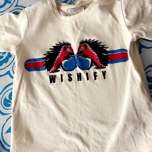 Kids authentic gucci shirt